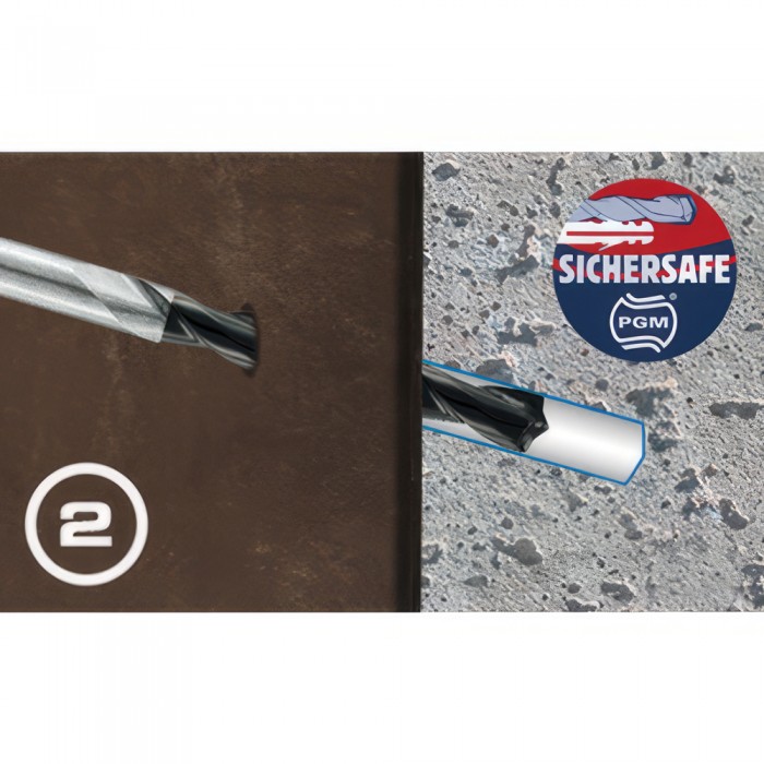 Τρυπάνι Πλακιδίων και Πορσελάνης 6mm x 115mm Alpen Keramo-extreme