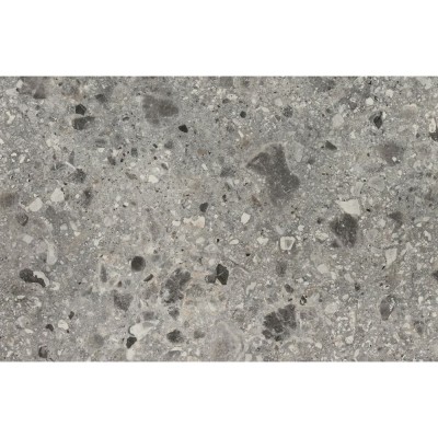 Πάγκος Κουζίνας Μονόκουρβος (P2) Egger F021-ST75 Grey Triestino Terrazzo Διαστάσεων 4.10m Μήκος X 60cm Πλάτος X 4cm Πάχος