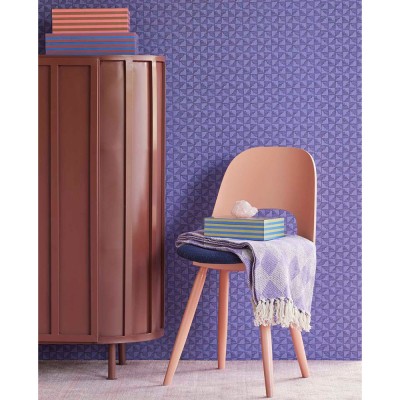 Ταπετσαρία Τοίχου 0.52x10m EIJFFINGER REVIVE blue, purple/lilac 333656