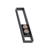 Οργανωτής για Συρτάρι 100x470mm Ανθρακί Γκρι Emuca Orderbox 3069035