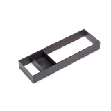 Οργανωτής για Συρτάρι 150x470mm Ανθρακί Γκρι Emuca Orderbox 3069135