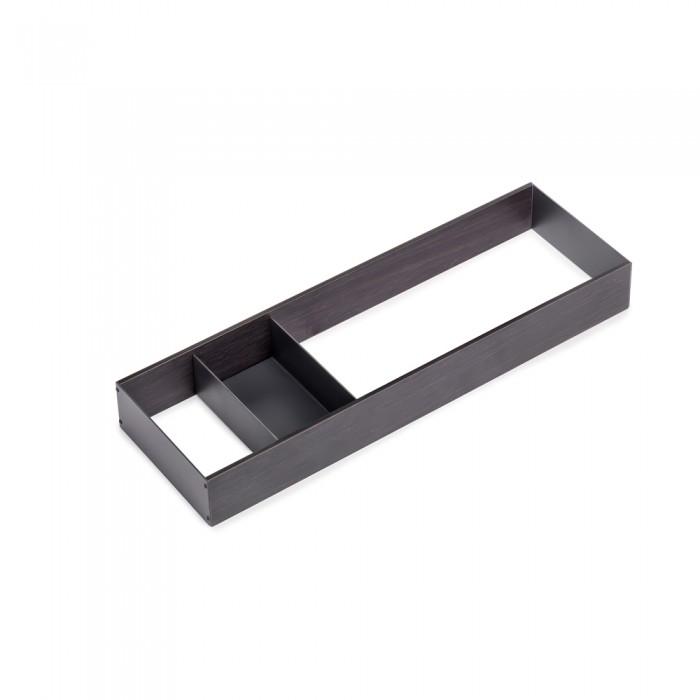 Οργανωτής για Συρτάρι 150x470mm Ανθρακί Γκρι Emuca Orderbox 3069135
