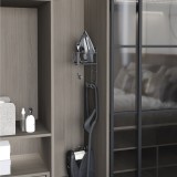 Βάση για σιδερώστρα, αξεσουάρ σιδερώστρας και σίδερου από Ατσάλι 200x200x380mm Emuca 8151635 σε Γκρι Ανθρακί