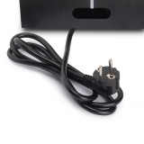 Πρίζα Γραφείου 120x265mm Ασημί με 2 Πρίζες Σούκο - HDMI - RJ45 - USB A - USB C Emuca 5039925