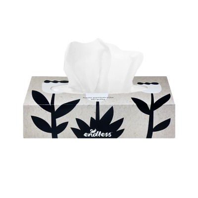 Χαρτομάντιλα κουτί Facial 21x19.3cm 2φυλλο 150 φύλλα 176gr ENDLESS