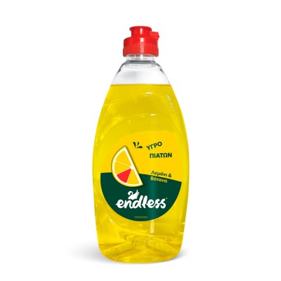 Υγρό Πιάτων 500ml Endless Λεμόνι Βότανα 7200520222