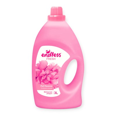 Μαλακτικό Ρούχων 3lt 30Μεζούρες Endless Fresh Ροζ Παιώνια 1200430438