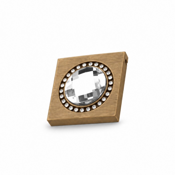 Μαγνήτης Αμπραζ Enis Φαιστός Ρουμπίνι Swarovski χωρίς ντίζα Αντικέ Ματ