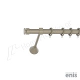 Kουρτινόξυλο Μεταλλικό Μονό Ø25 Enis BASIC σε χρώμα No13 5170