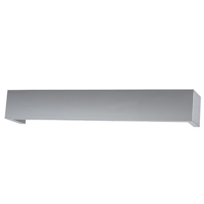 Μετόπη Αλουμινίου Τετράγωνη Enis 1706 Νίκελ Ματ