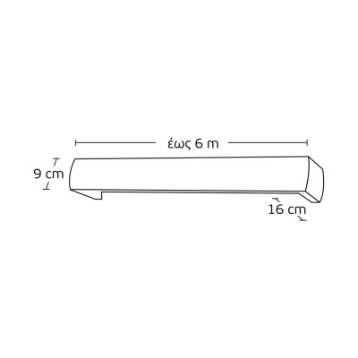 Μετόπη Αλουμινίου Οβάλ Enis 1885 Πατίνα 5020-Μπρονζέ