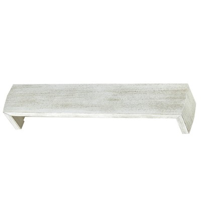 Μετόπη Αλουμινίου Οβάλ Enis 1885 Πατίνα Λευκό-Χρυσό