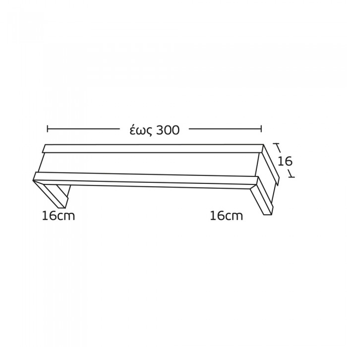 Μετόπη Αλουμινίου Enis 6647 Όρο Ματ