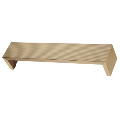 Μετόπη Αλουμινίου Τετράγωνη Ριγέ Enis 6948 Όρο Ματ