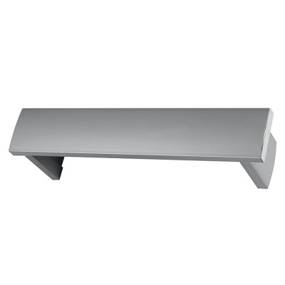 Μετόπη Inox-Μεταλλικές Enis 7701 Νίκελ Ματ με Τάπα Χρώμιο