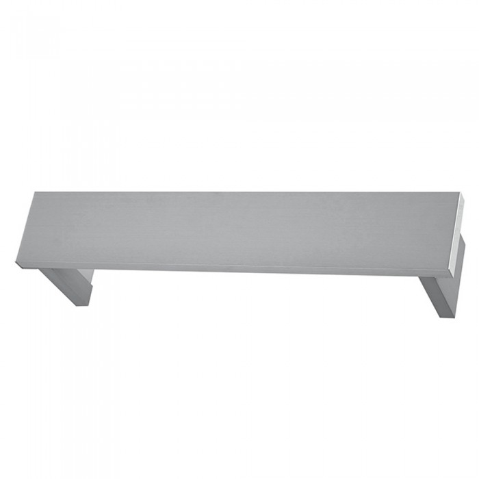 Μετόπη Αλουμινίου Οβάλ Enis 9481 Ανοδιωμένο Γυαλιστερο