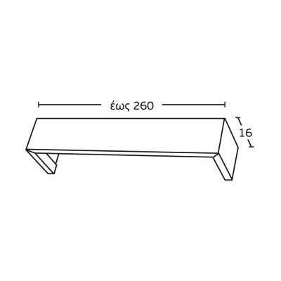 Μετόπη Αλουμινίου με Εκτύπωση Enis ME 221 Τουλίπες