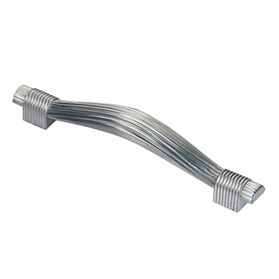 Λαβές επίπλων ESTAMP σειρά 7491 Μήκος 128mm Νίκελ Σατινέ