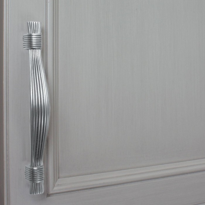 Λαβές επίπλων ESTAMP σειρά 7491 Μήκος 128mm Νίκελ Σατινέ