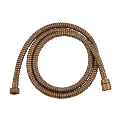 Άθραυστο μεταλικό σπιράλ τηλεφώνου ντους 1.5m Antique Brass Eurorama RV51620N-221