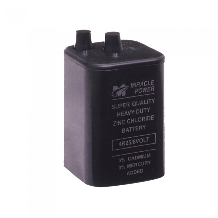 Μπαταρία 4r25/6v Για Φακό Φλας Σινιάλο Κίνδυνου 18255