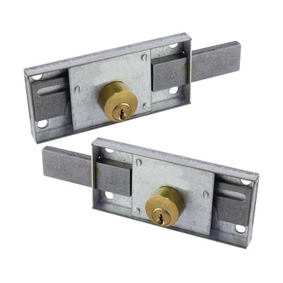 Κλειδαριά Για Ρολό Γκαραζόπορτας 41110 Μονής Κατεύθυνσης  Ζευγος Δεξί/Αριστερό Cisa 20538