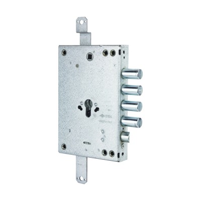 Κλειδαριά Κυλίνδρου Για Θωρακισμένη Πόρτα, Με Πείρους 56515, 64x85mm Cisa 31176