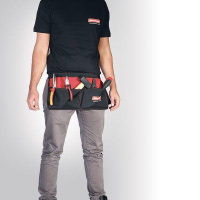 Ποδιά Υφασμάτινη Γενικής Χρήσης, Με Τσέπες 45x25cm Benman 38362