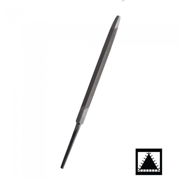 Λίμα Πριονιού Τριγωνική με Μήκος 150mm και Πλάτος 12.00mm CUT 2 - ΜΕΣΑΙΟ ΦΙΝΙΡΙΣΜΑ FF GROUP Pro Line 44776