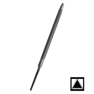 Λίμα Πριονιού Τριγωνική με Μήκος 175mm και Πλάτος 14.50mm CUT 2 - ΜΕΣΑΙΟ ΦΙΝΙΡΙΣΜΑ FF GROUP Pro Line 44777