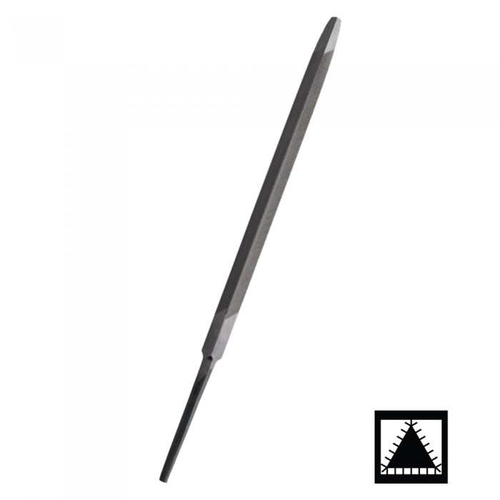 Λίμα Πριονιού Τριγωνική με Μήκος 175mm και Πλάτος 14.50mm CUT 2 - ΜΕΣΑΙΟ ΦΙΝΙΡΙΣΜΑ FF GROUP Pro Line 44777