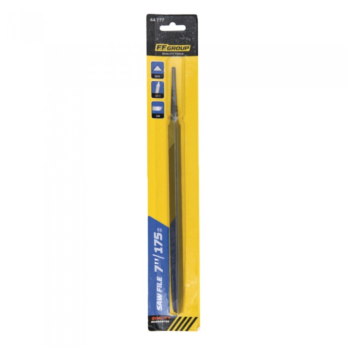 Λίμα Πριονιού Τριγωνική με Μήκος 175mm και Πλάτος 14.50mm CUT 2 - ΜΕΣΑΙΟ ΦΙΝΙΡΙΣΜΑ FF GROUP Pro Line 44777
