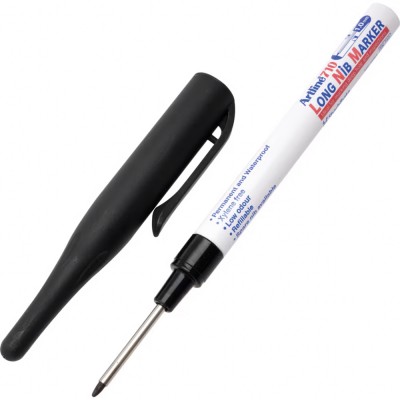 Μαρκαδόρος Ανεξίτηλος N710 Long Nib Marker Μαύρο Artline 45137