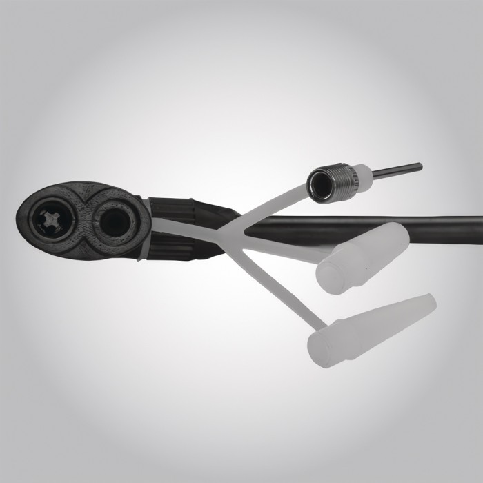 Τρόμπα Ποδιού Μονή, Με Μεταλλικό Μανόμετρο F.F. Group 45508