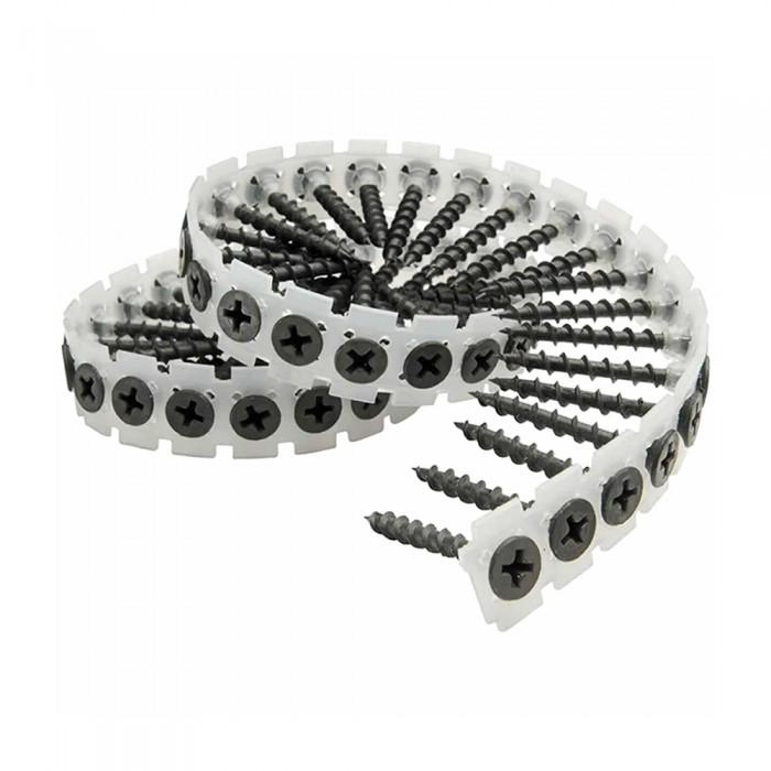 Βίδες Γυψοσανίδας Σταυρού Φρεζάτες 3,5x25mm σε Δεσμίδα 1000τμχ FF Group 46545