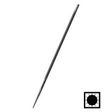 Λίμα Αλυσοπρίονου Στρόγγυλη με Μήκος 200mm και Διάμετρο 4.50mm CUT 2 - ΜΕΣΑΙΟ ΦΙΝΙΡΙΣΜΑ FF GROUP Pro Line 48350 (Σετ 2 Τεμάχια)