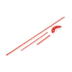 Αυτοκόλλητα Διαγραμμίσεων Για Μπάρα Μέτρησης Κατάλληλα Για Κόφτες 75P5, 93P5, 131P5, 161P5,  Σετ Montolit 481P5 49851