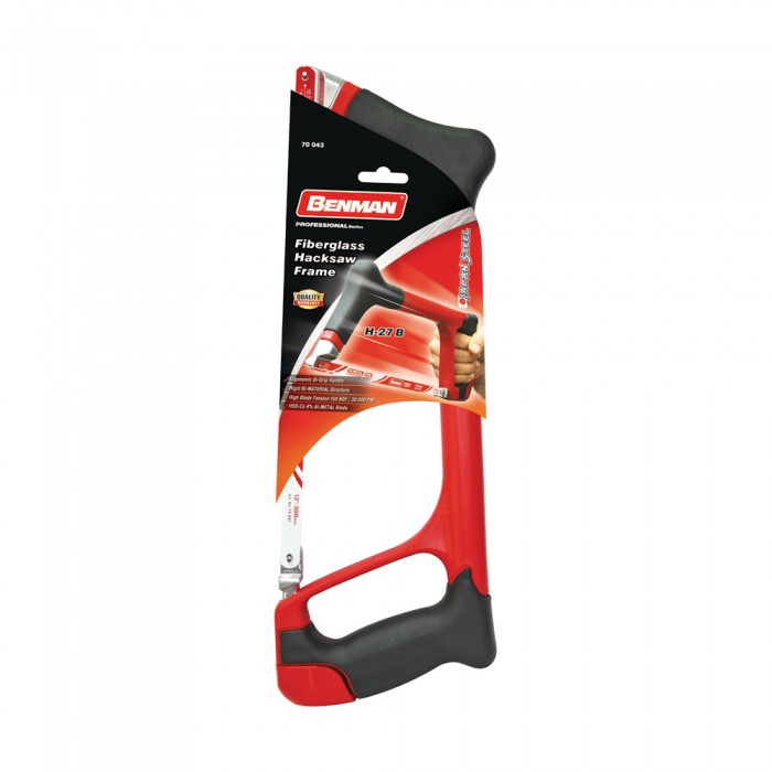 Επαγγελματικό Σιδεροπρίονο Fiberglass H-27B 300mm Benman 70043
