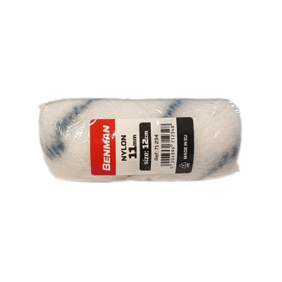 Ρολό Ειδικών Εφαρμογών με Μήκος 12cm Διάμετρο Ø58mm και Ύψος Πέλους 11mm BENMAN NYLON 71234