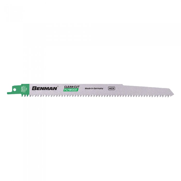 Λάμα Σπαθοσέγας για Κόντρα Πλακέ 210x19x1.8mm 7TPI Τύπου S2345X Benman Clean Cut 71874 (Τιμή Τεμαχίου)