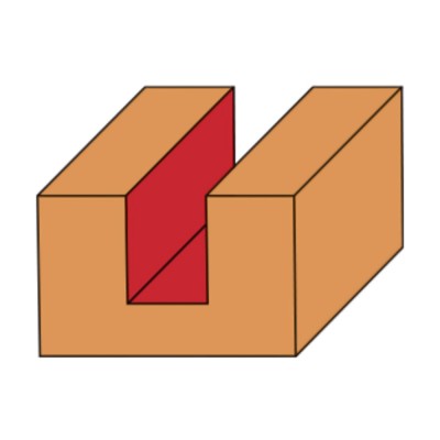 Φρέζα Αυλακώσεων Μακριά Στέλεχος 8mm D:12mm Benman 71958