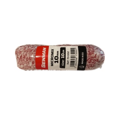 Ρολό microfiber για χρώματα & αστάρια με Μήκος 10cm Διάμετρο Ø37mm και Ύψος Πέλους 10mm BENMAN MICROMIX 73002