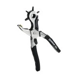 Πένσα διάνοιξης οπών BENMAN 74097 με 6 κεφαλές (2–4,5mm), υπομόχλιο για ευκολότερο τρύπημα και εργονομική λαβή. Για δέρμα, ύφασμα, καουτσούκ, μουσαμά
