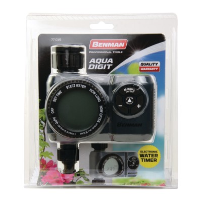 Προγραμματιστής Ποτίσματος Ψηφιακός Μπαταρίας 2xΑΑ Aqua Digit F.F. GROUP 77019