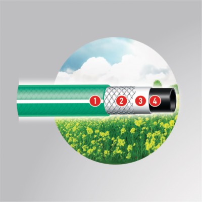 Λάστιχο Ποτίσματος 1/2" 15m Πίεσης Max 40bar Benman TETRA FLEX 77140