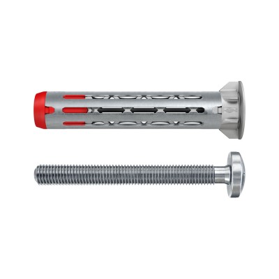 Βύσμα γυψοσανίδας με βίδα με κεφάλι ψωμάκι και υποδοχή σταυρός PZ Κουτί 25τμχ Fischer DuoHM 6x55 S PH PZ 572922