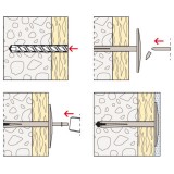Αγκύριο θερμοπρόσοψης Fischer DIPK8 20-40 41865