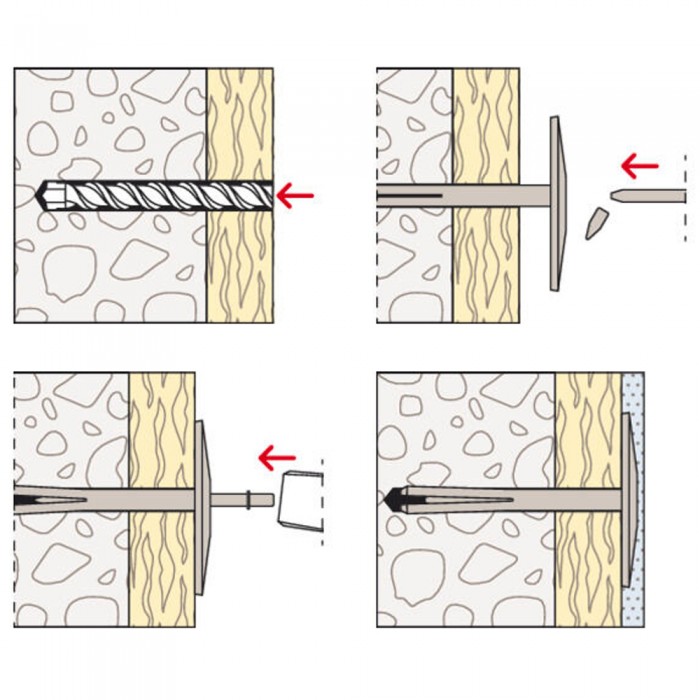 Αγκύριο θερμοπρόσοψης Fischer DIPK8 20-40 41865