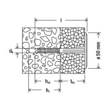 Αγκύριο θερμοπρόσοψης Fischer DIPK8 20-40 41865
