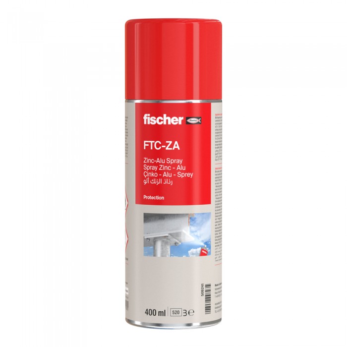 Σπρέι θερμού γαλβανίσματος Fischer Zinc Spray FTC-ZA 509241